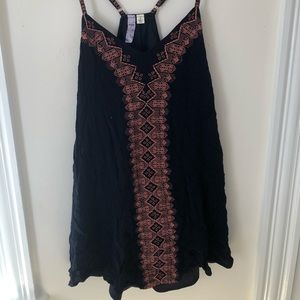 Spaghetti strap mini dress